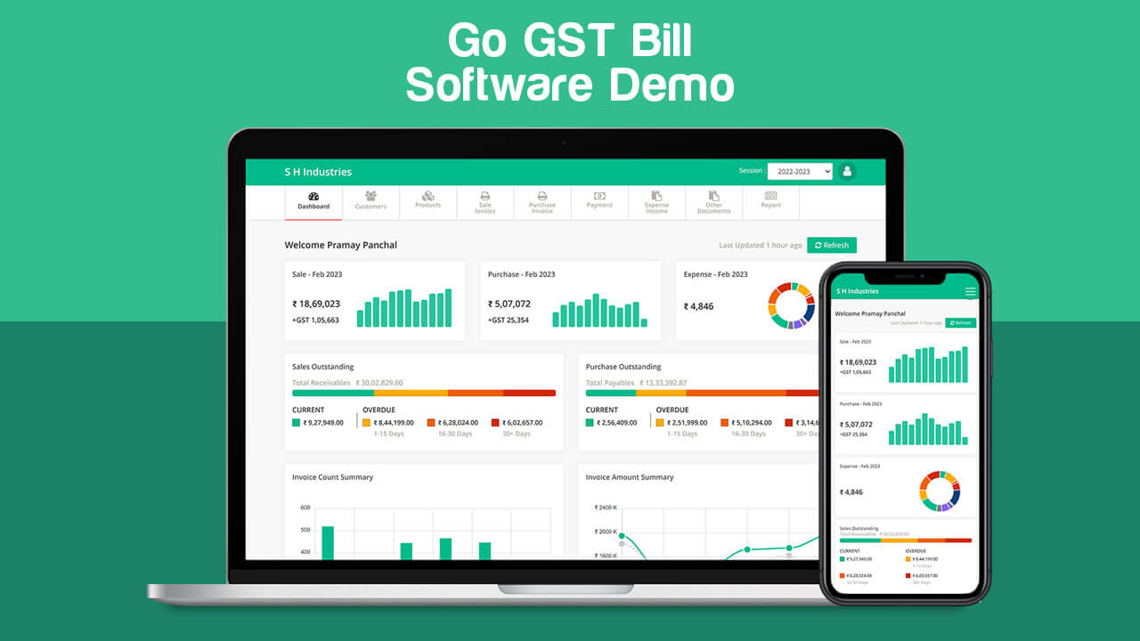 Go GST Bill Demo