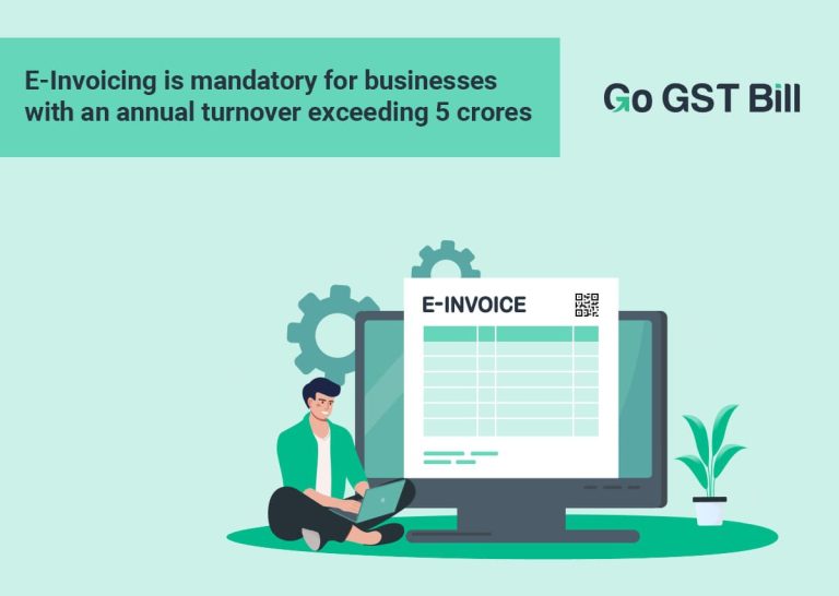 E-Invoicing Under GST