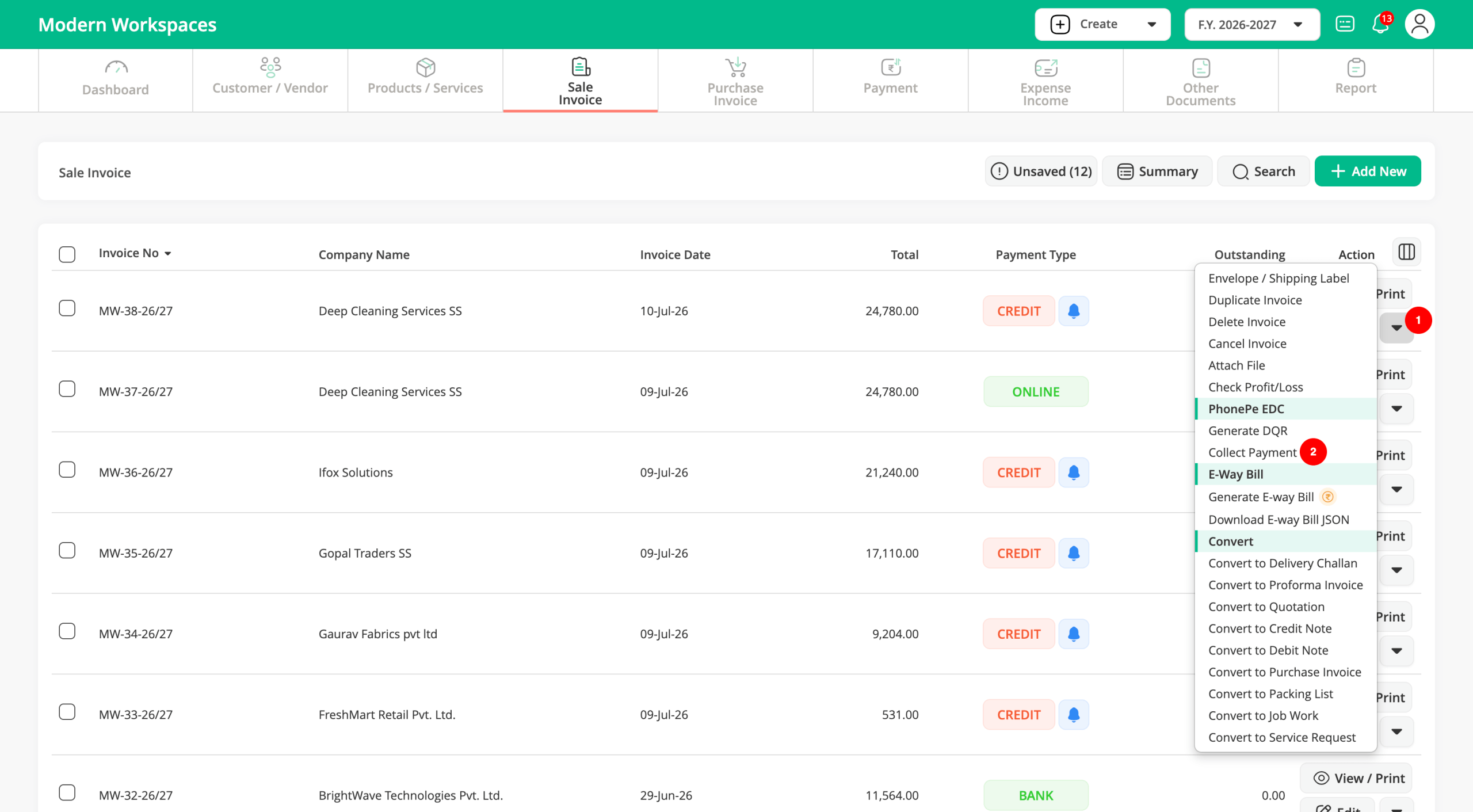 Collect Payment Using PhonePe EDC